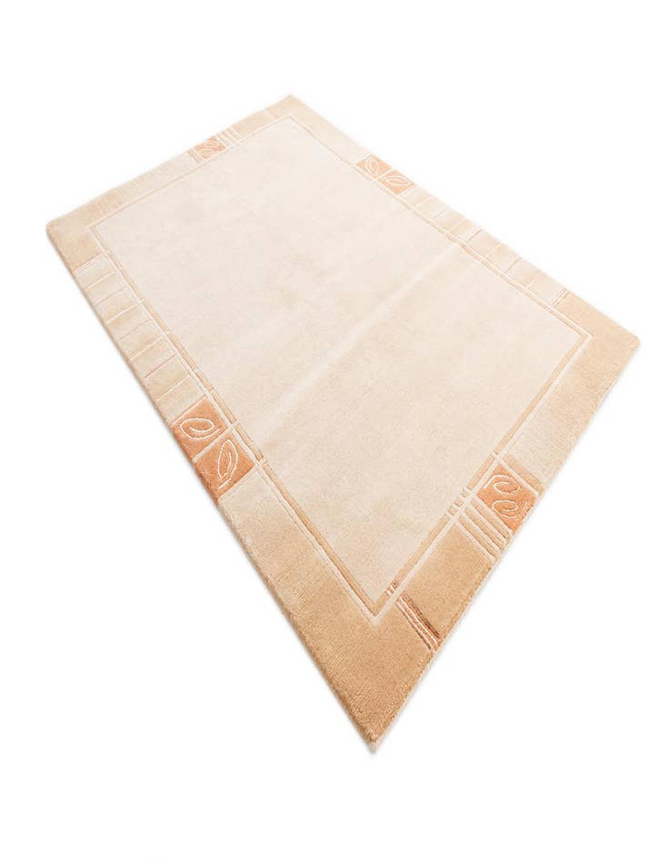 Detail image of  4' 8 x 6' 8  Hand Knotted Nepal Rug