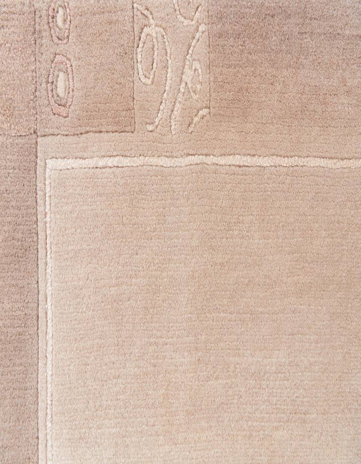 Detail image of  5' x 6' 6  Hand Knotted Nepal Rug