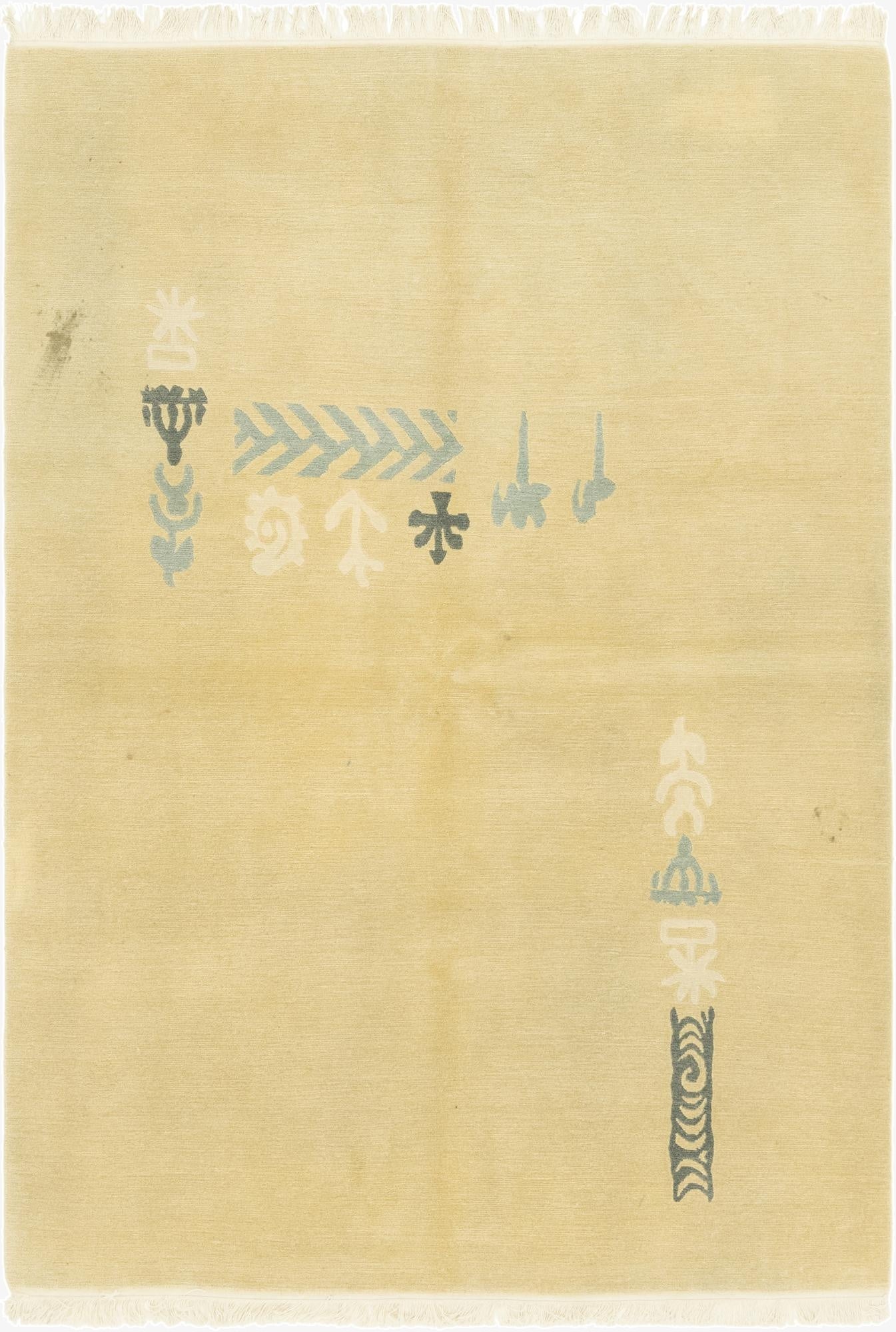  5' 8 x 8'  Hand Knotted Nepal Wool Rug