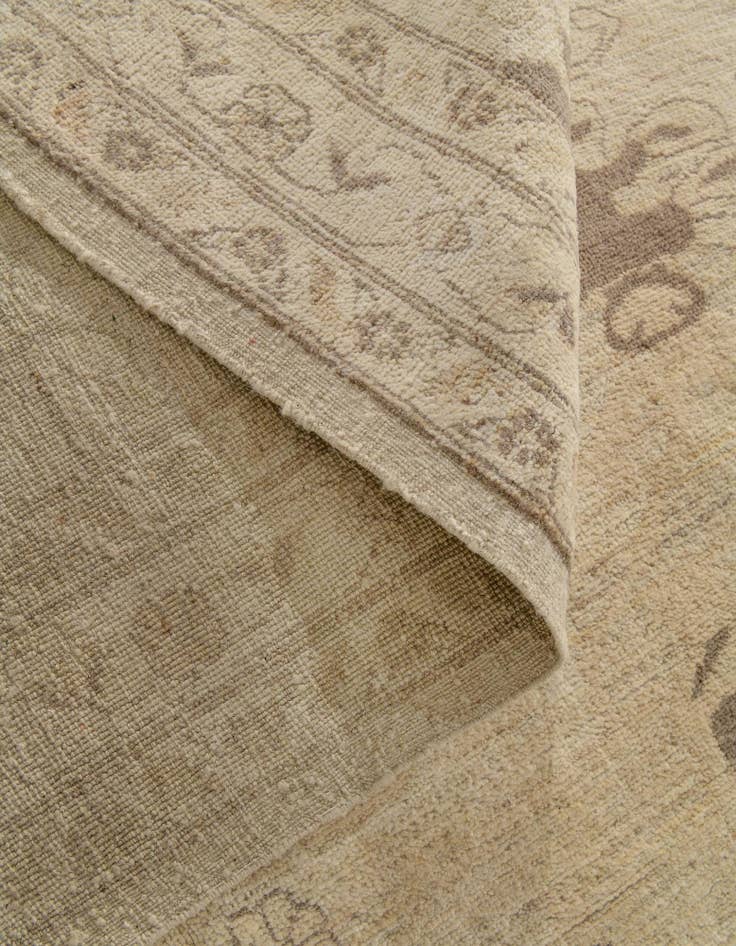 Detail image of  9' 2 x 12' 7  Hand Knotted Oushak Wool Rug