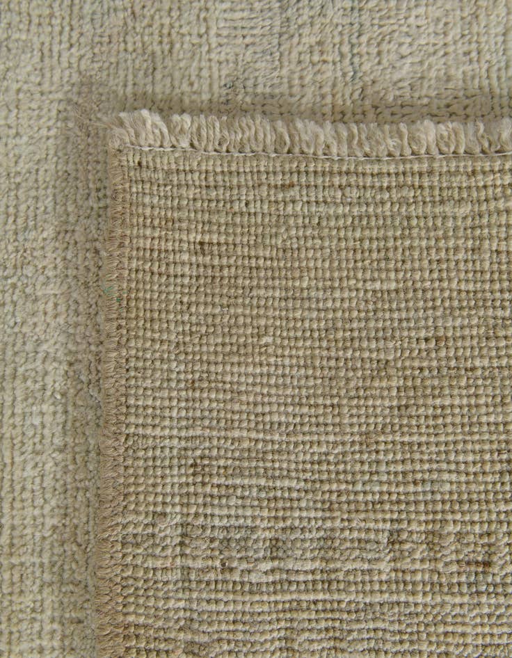 Detail image of 8' 11 x 13' 2 Hand Knotted Oushak Wool Rug