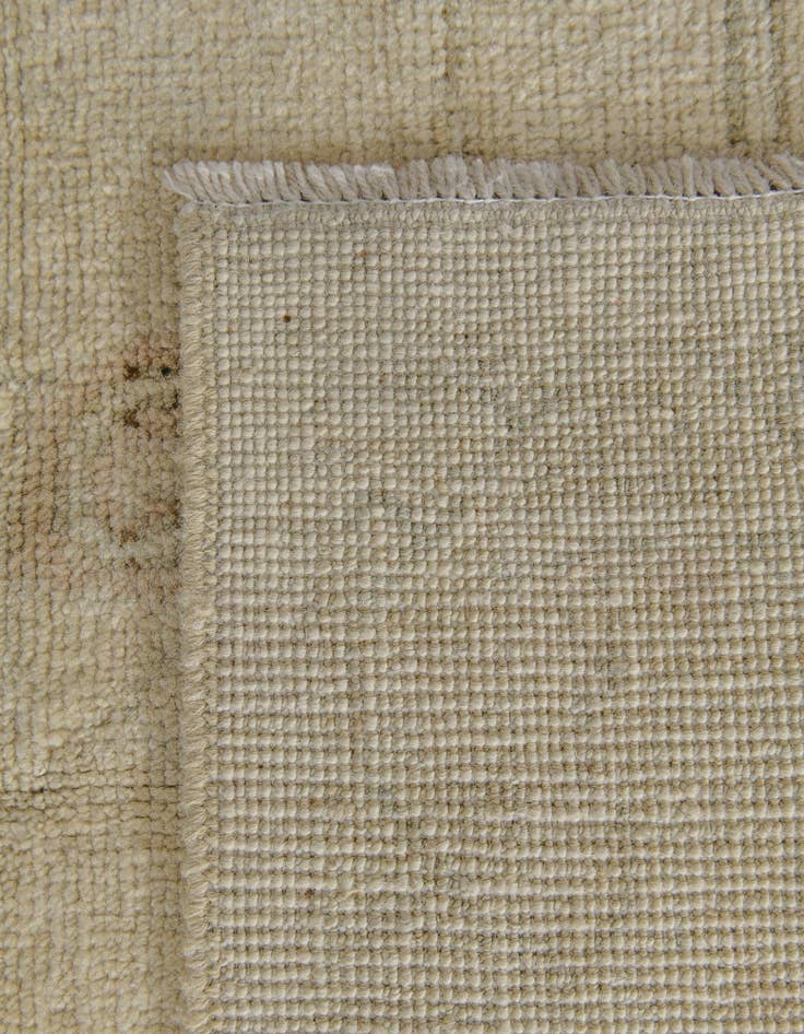 Detail image of 9' 2 x 11' 11 Hand Knotted Oushak Wool Rug