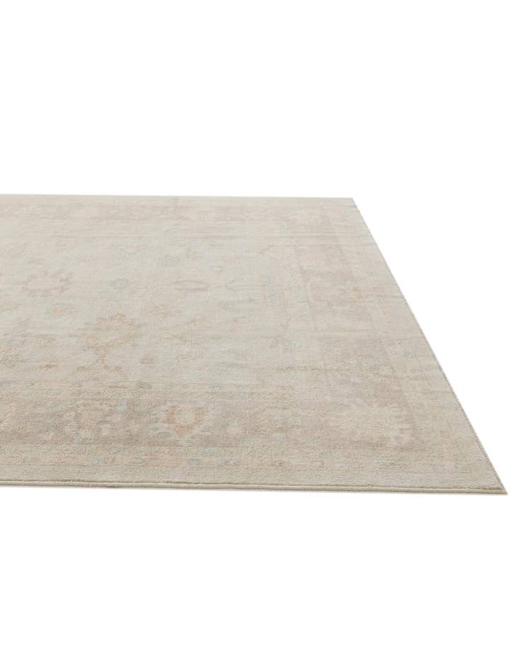 Detail image of 9' 2 x 11' 9 Hand Knotted Oushak Wool Rug