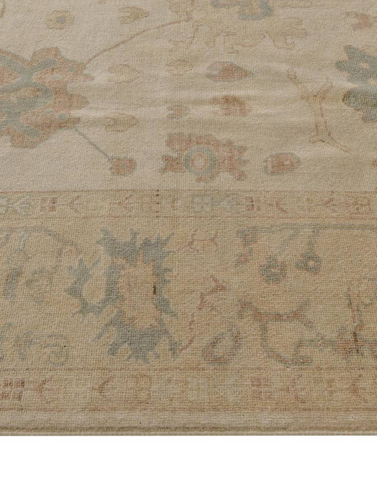 Detail image of 8' 5 x 9' 10 Hand Knotted Oushak Wool Rug