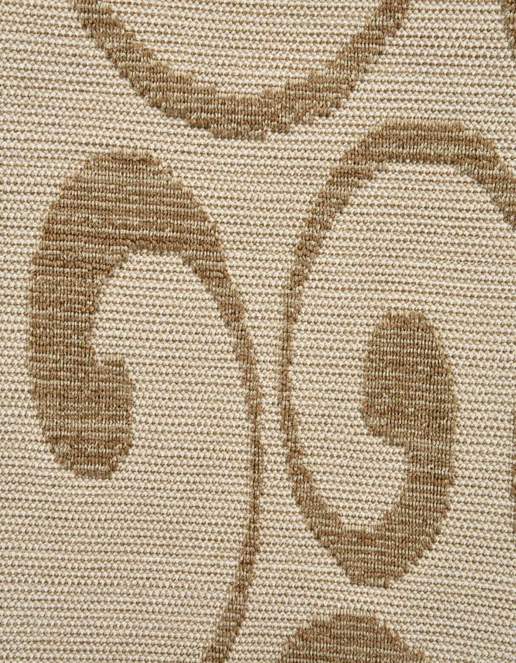 Detail image of  5' 4 x 7' 7  Washable Modern Indoor / Outdoor Rug