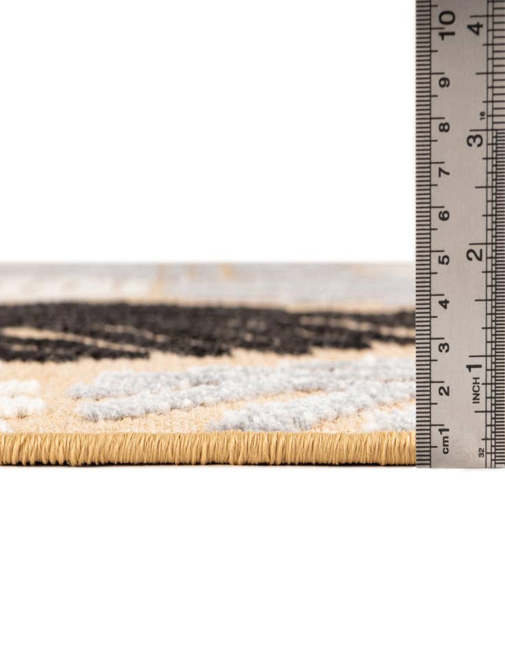 Detail image of  5' 3 x 7' 7  Washable  Indoor / Outdoor Rug