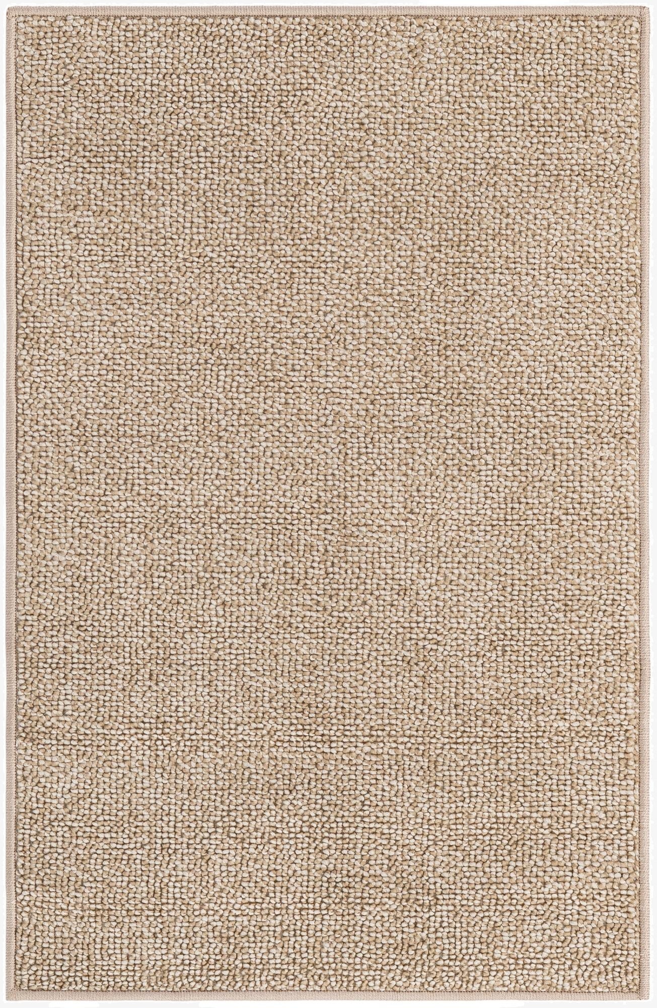  2' x 3'  Washable Solid Indoor / Outdoor Rug