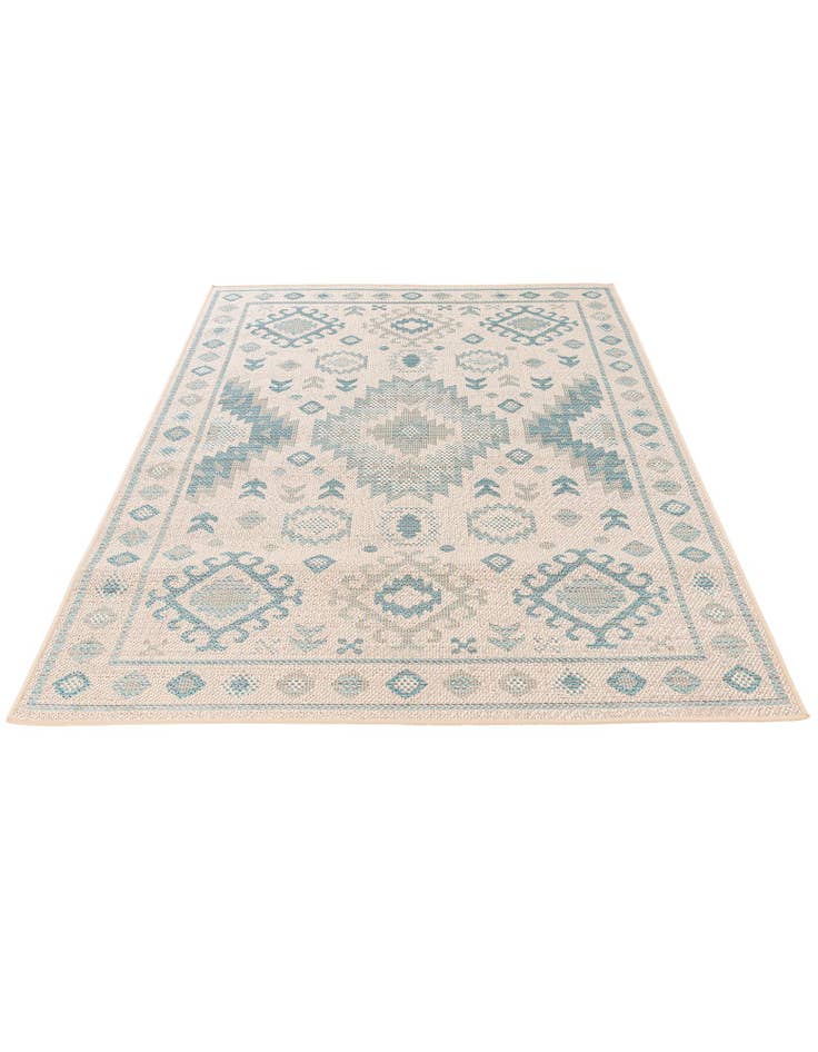 Detail image of  5' x 7' 3  Washable Traditional Indoor / Outdoor Rug