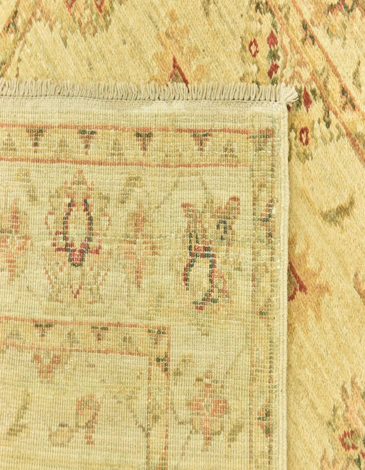 Detail image of  2' 8 x 4'  Hand Knotted Peshawar Ziegler Rug