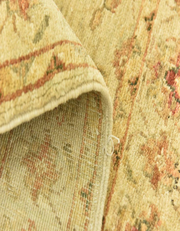 Detail image of  2' 8 x 4'  Hand Knotted Peshawar Ziegler Rug