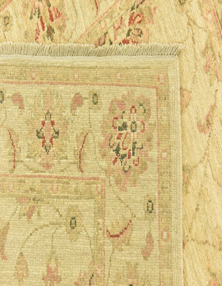 Detail image of  3' 5 x 4' 9  Hand Knotted Peshawar Ziegler Rug