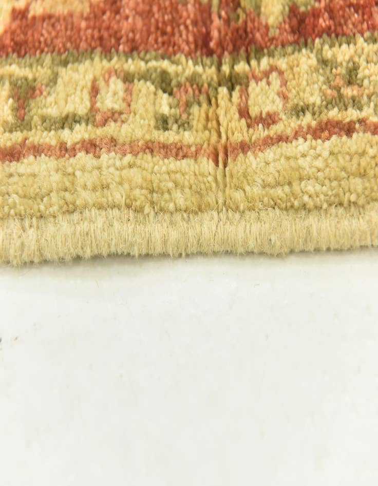 Detail image of  3' 6 x 4' 9  Hand Knotted Peshawar Ziegler Rug