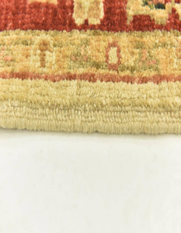 Detail image of  3' 6 x 4' 10  Hand Knotted Peshawar Ziegler Rug