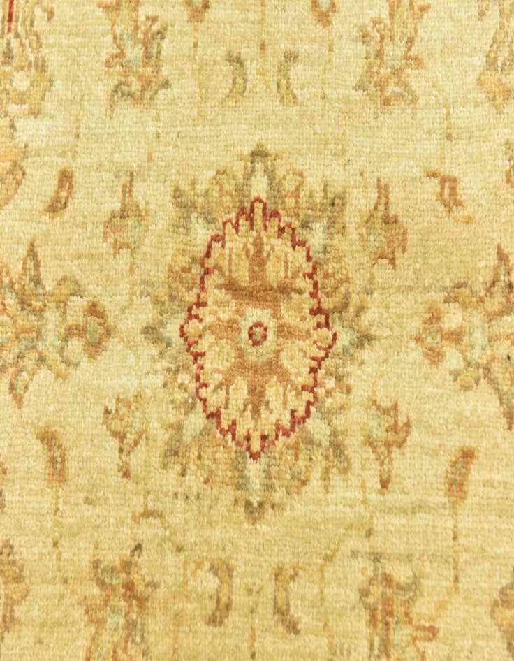 Detail image of  3' 5 x 4' 10  Hand Knotted Peshawar Ziegler Rug