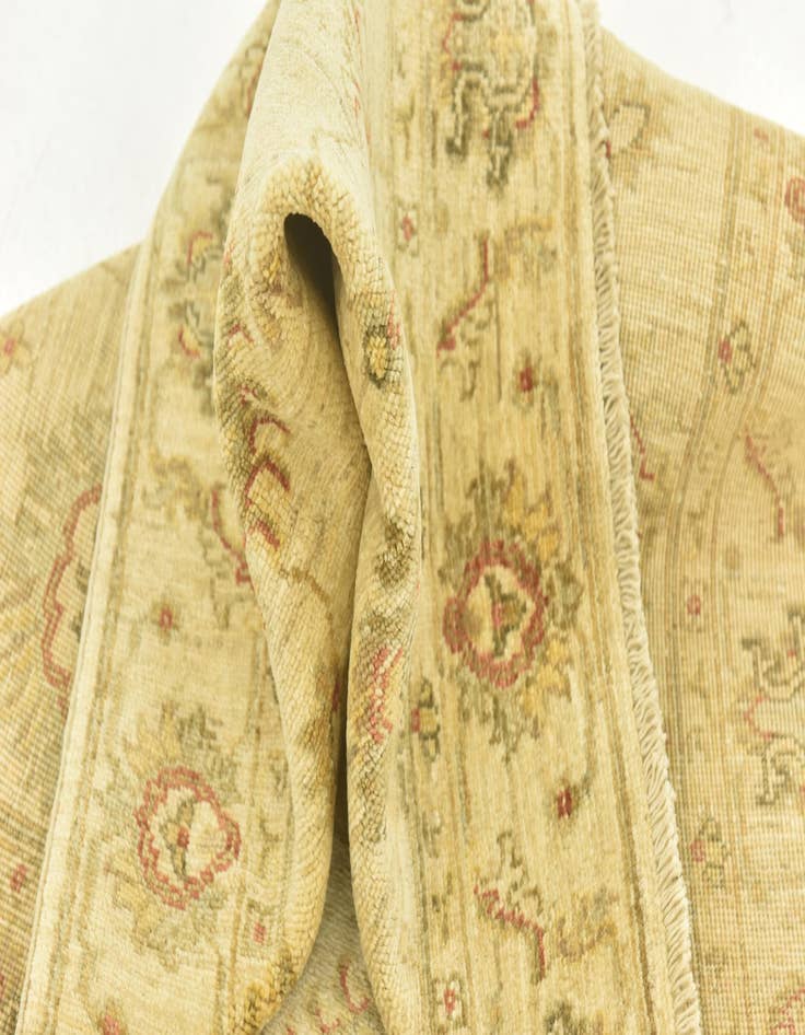 Detail image of  3' 4 x 5'  Hand Knotted Peshawar Ziegler Rug