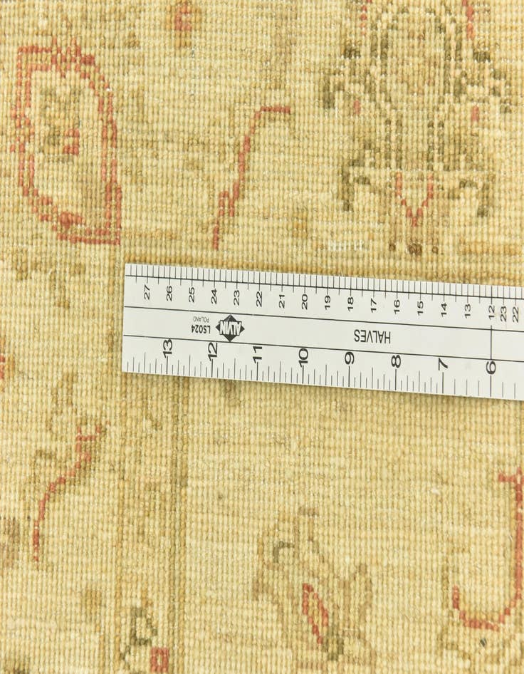 Detail image of  3' 4 x 5'  Hand Knotted Peshawar Ziegler Rug