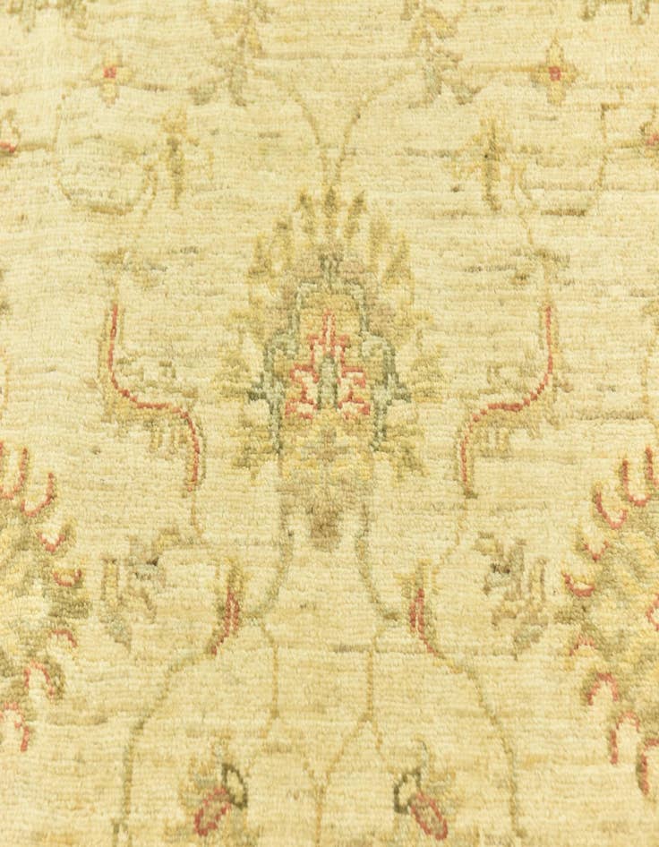 Detail image of  3' 4 x 5'  Hand Knotted Peshawar Ziegler Rug
