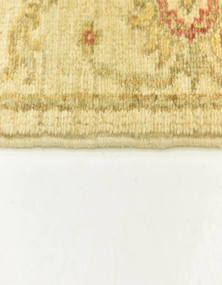 Detail image of  3' 4 x 5'  Hand Knotted Peshawar Ziegler Rug