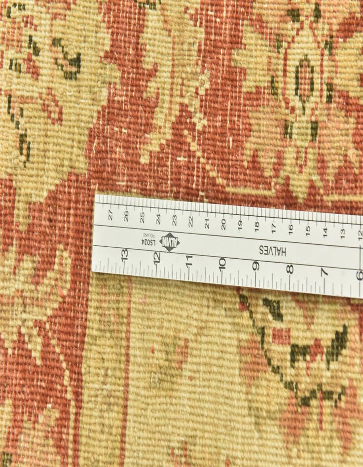 Detail image of  3' 4 x 5'  Hand Knotted Peshawar Ziegler Rug