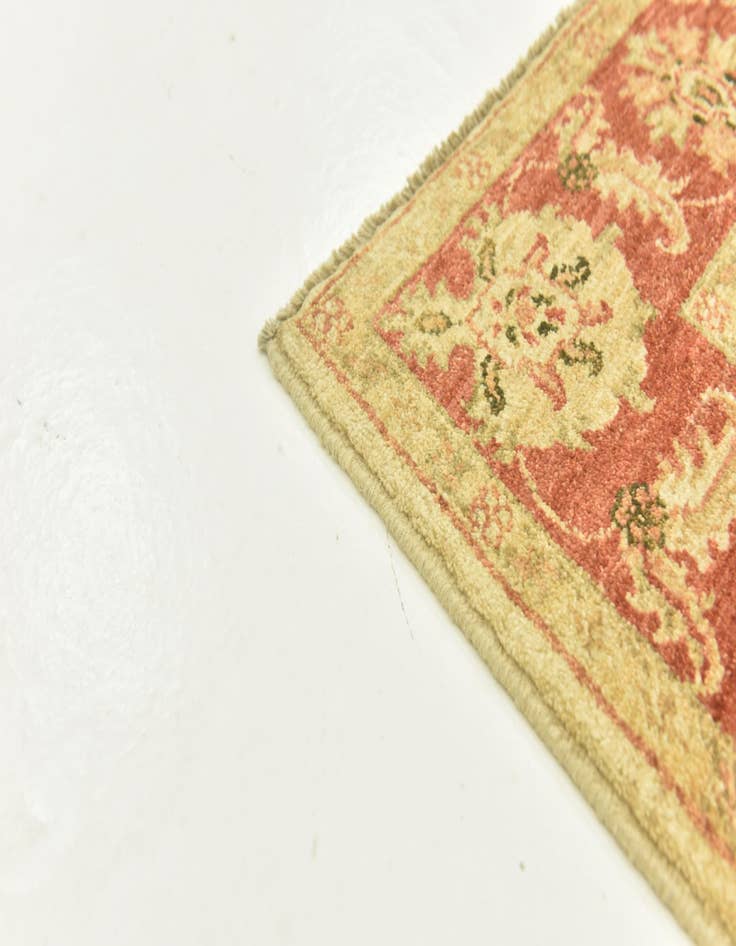 Detail image of  3' 4 x 5'  Hand Knotted Peshawar Ziegler Rug