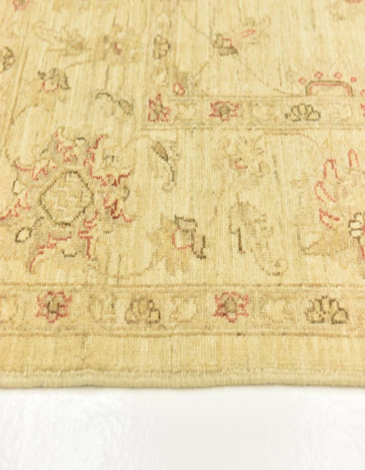 Detail image of  5' 9 x 8'  Hand Knotted Peshawar Ziegler Rug