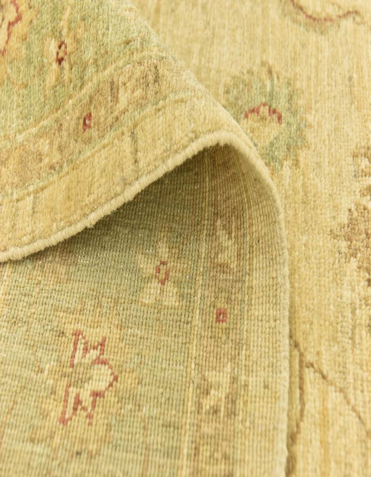 Detail image of  5' 8 x 8' 2  Hand Knotted Peshawar Ziegler Rug