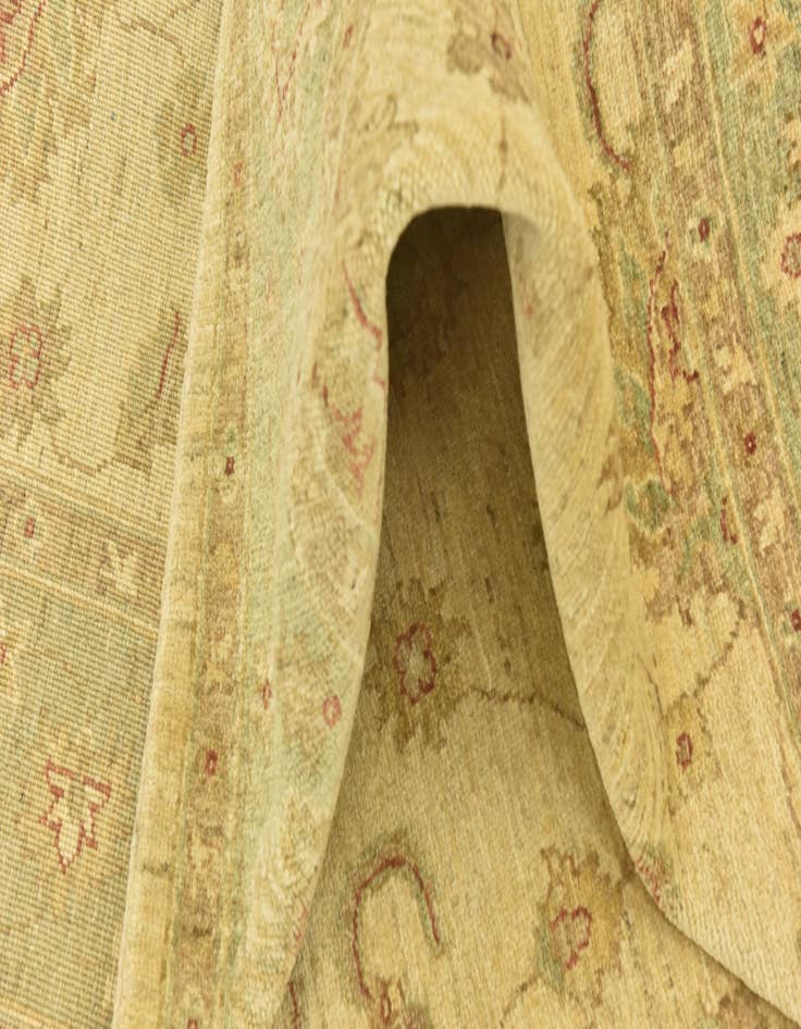 Detail image of  5' 8 x 8' 2  Hand Knotted Peshawar Ziegler Rug