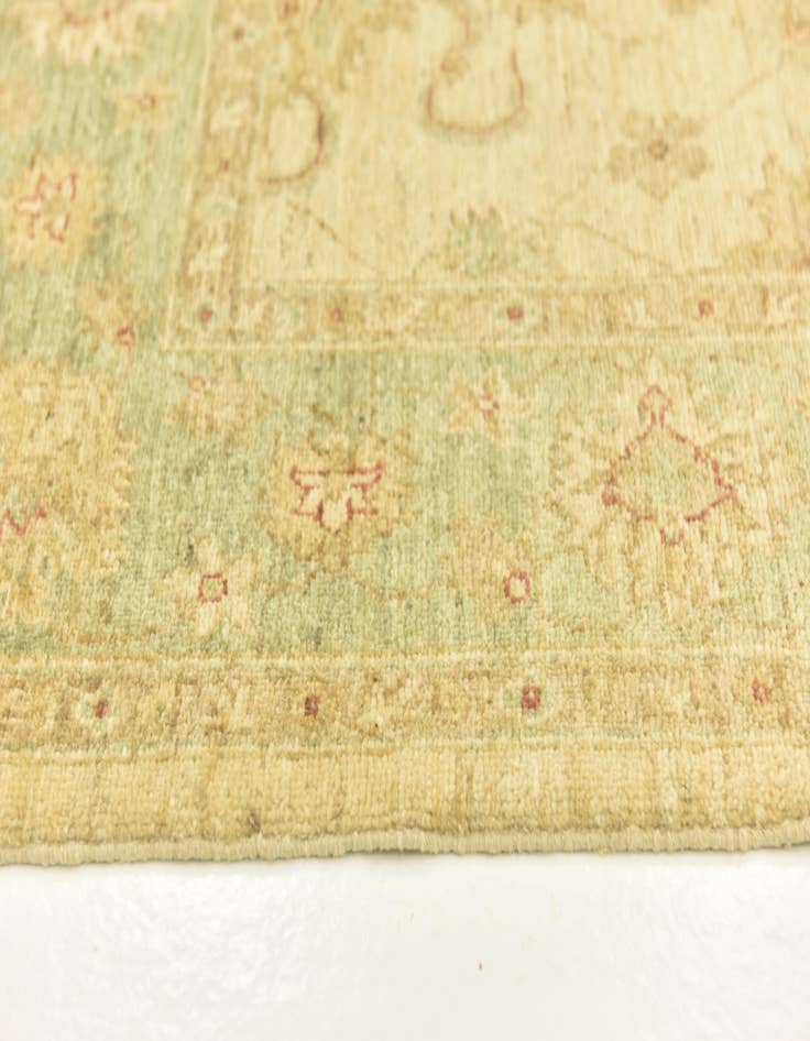 Detail image of  5' 8 x 8' 2  Hand Knotted Peshawar Ziegler Rug