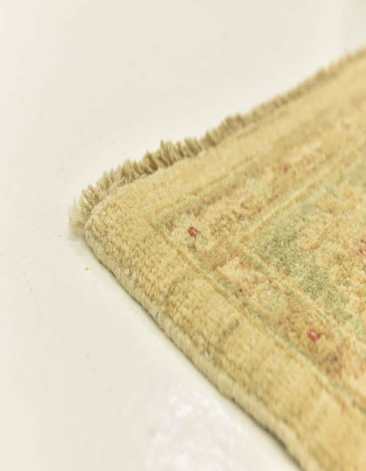 Detail image of  5' 8 x 8' 2  Hand Knotted Peshawar Ziegler Rug