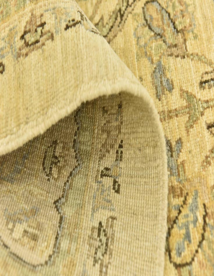 Detail image of  5' 6 x 7' 6  Hand Knotted Peshawar Ziegler Rug