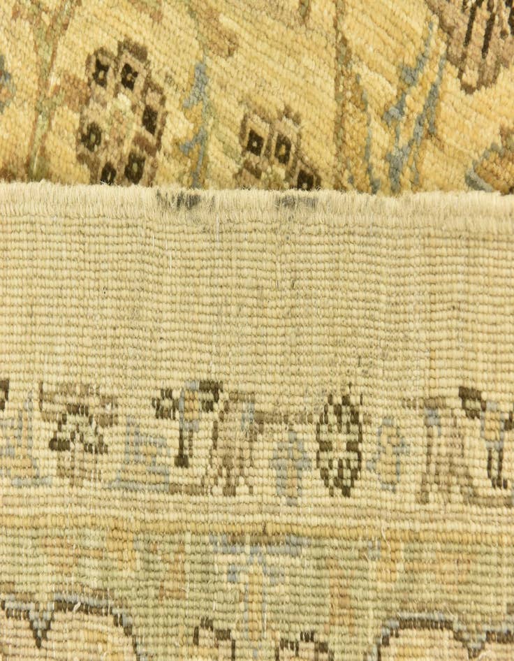 Detail image of  5' 6 x 7' 6  Hand Knotted Peshawar Ziegler Rug