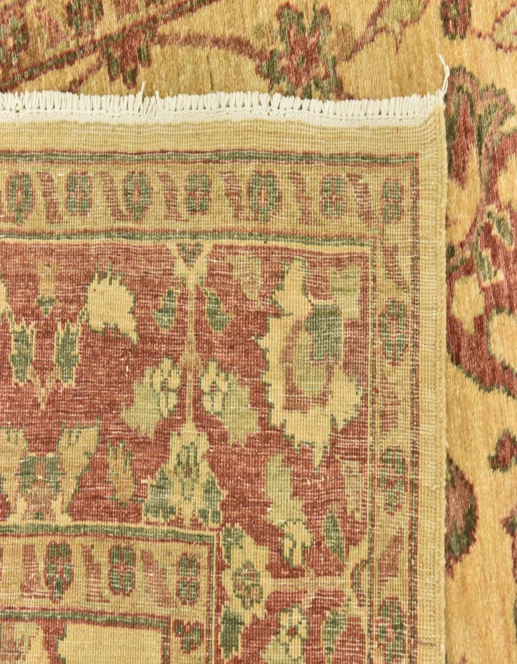 Detail image of  5' 9 x 8' 1  Hand Knotted Peshawar Ziegler Rug