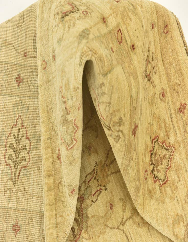 Detail image of  5' 9 x 7' 8  Hand Knotted Peshawar Ziegler Rug