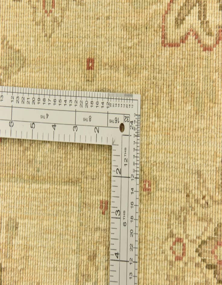 Detail image of  5' 9 x 7' 8  Hand Knotted Peshawar Ziegler Rug