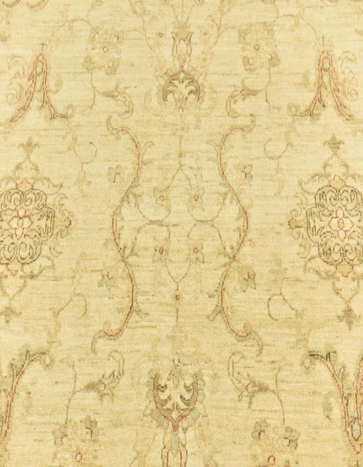 Detail image of  5' 9 x 7' 8  Hand Knotted Peshawar Ziegler Rug