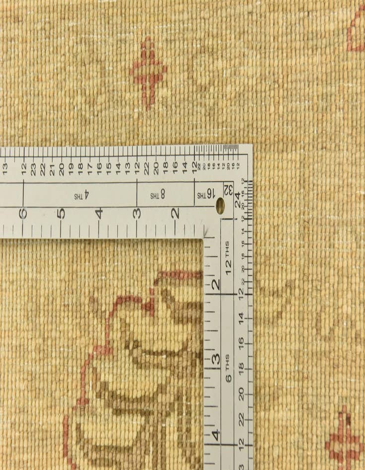 Detail image of  5' 7 x 7' 9  Hand Knotted Peshawar Ziegler Rug