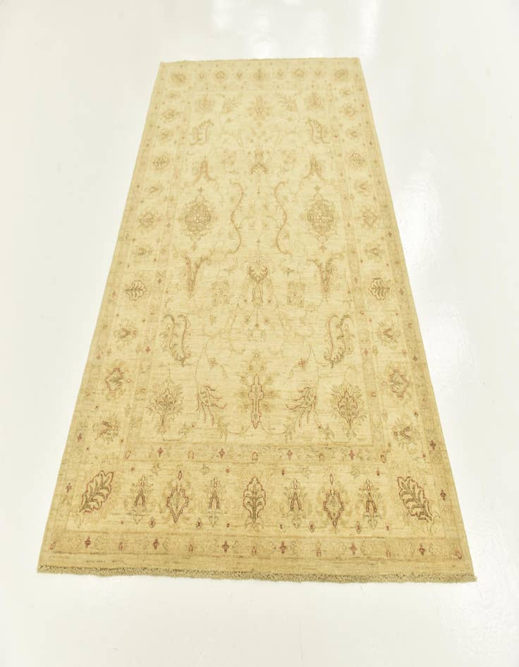 Detail image of  5' 7 x 7' 9  Hand Knotted Peshawar Ziegler Rug