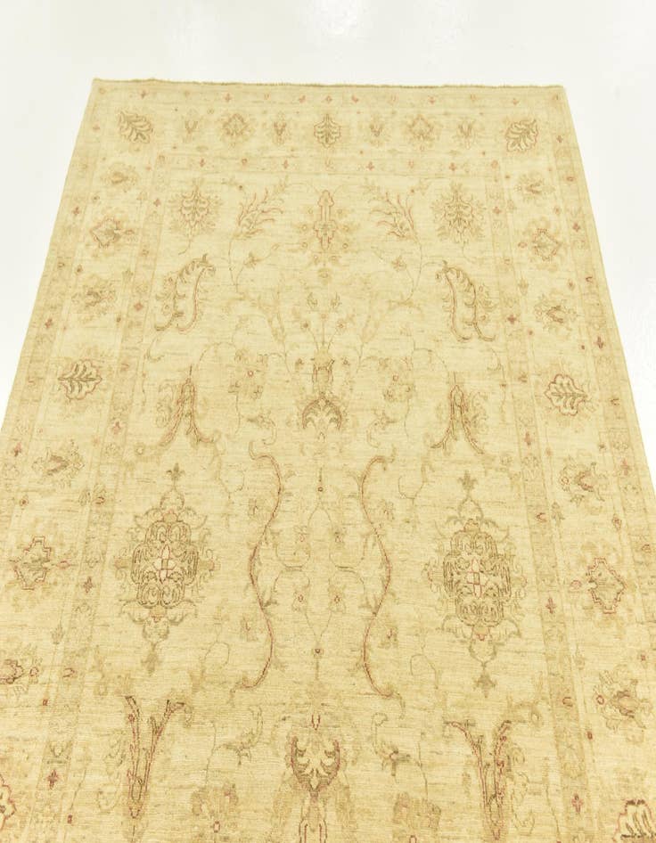 Detail image of  5' 7 x 7' 9  Hand Knotted Peshawar Ziegler Rug