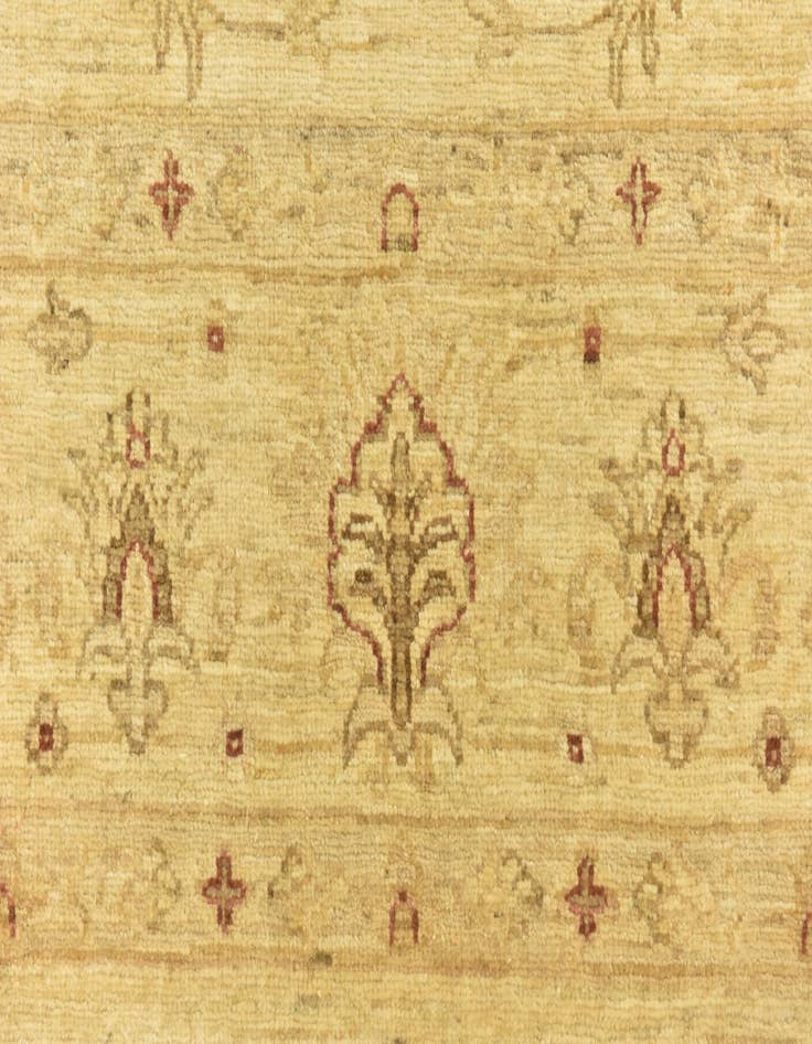 Detail image of  5' 7 x 7' 9  Hand Knotted Peshawar Ziegler Rug