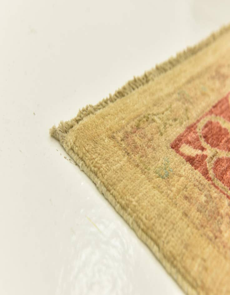 Detail image of  5' 9 x 7' 10  Hand Knotted Peshawar Ziegler Rug