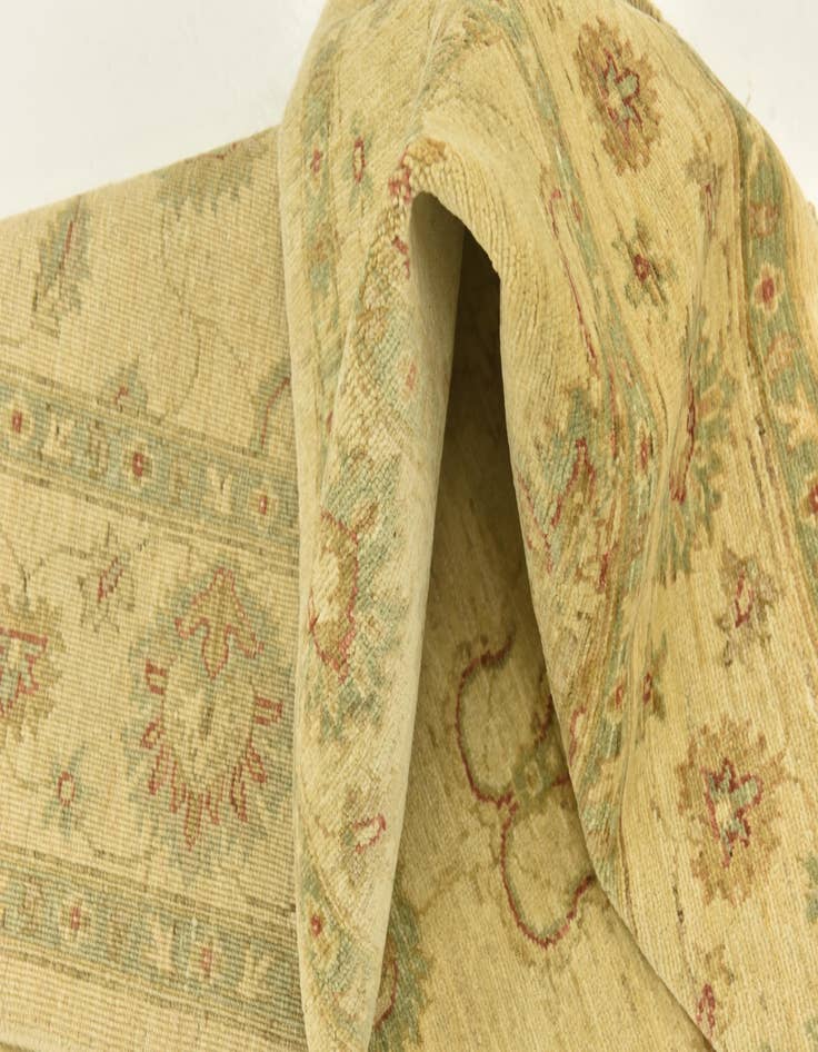 Detail image of  5' 9 x 8' 2  Hand Knotted Peshawar Ziegler Rug