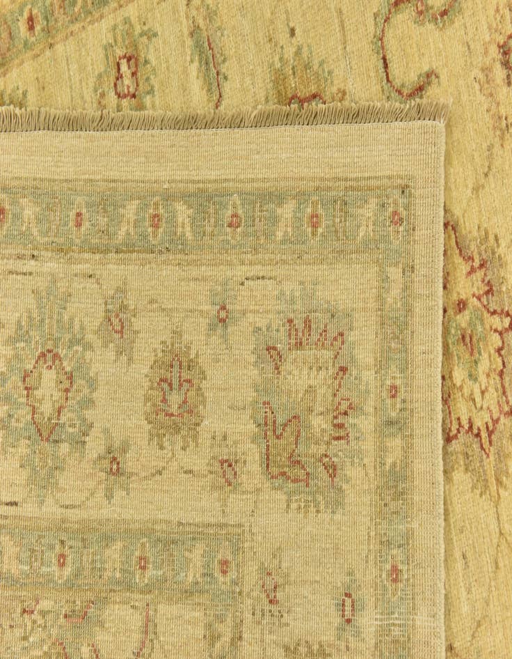 Detail image of  5' 9 x 8' 2  Hand Knotted Peshawar Ziegler Rug