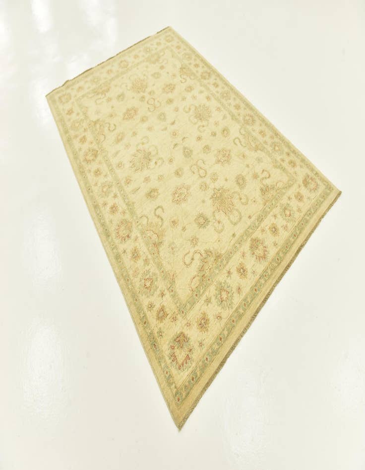 Detail image of  5' 9 x 8' 2  Hand Knotted Peshawar Ziegler Rug