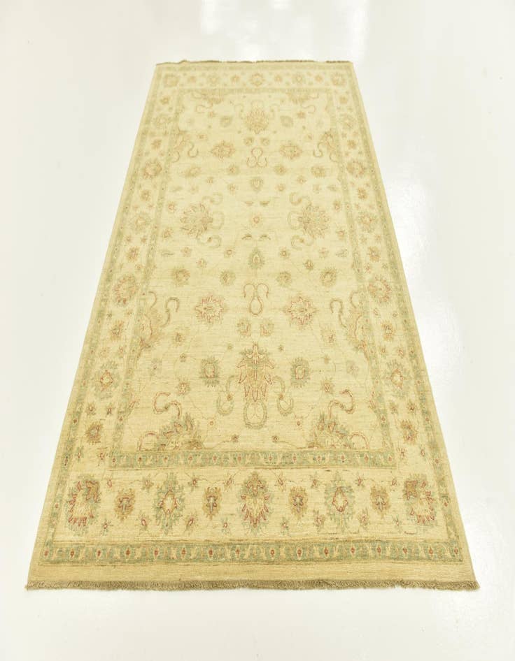 Detail image of  5' 9 x 8' 2  Hand Knotted Peshawar Ziegler Rug