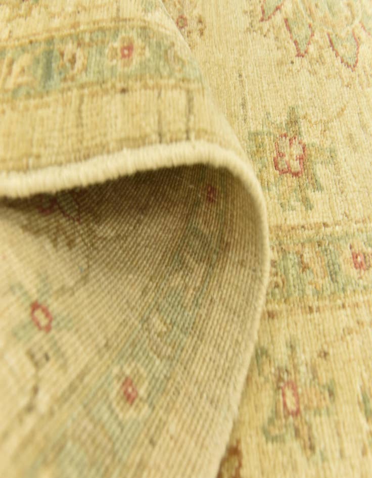 Detail image of  5' 9 x 8' 2  Hand Knotted Peshawar Ziegler Rug