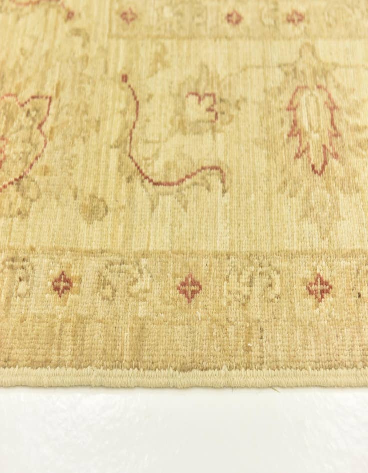 Detail image of  5' 9 x 8'  Hand Knotted Peshawar Ziegler Rug