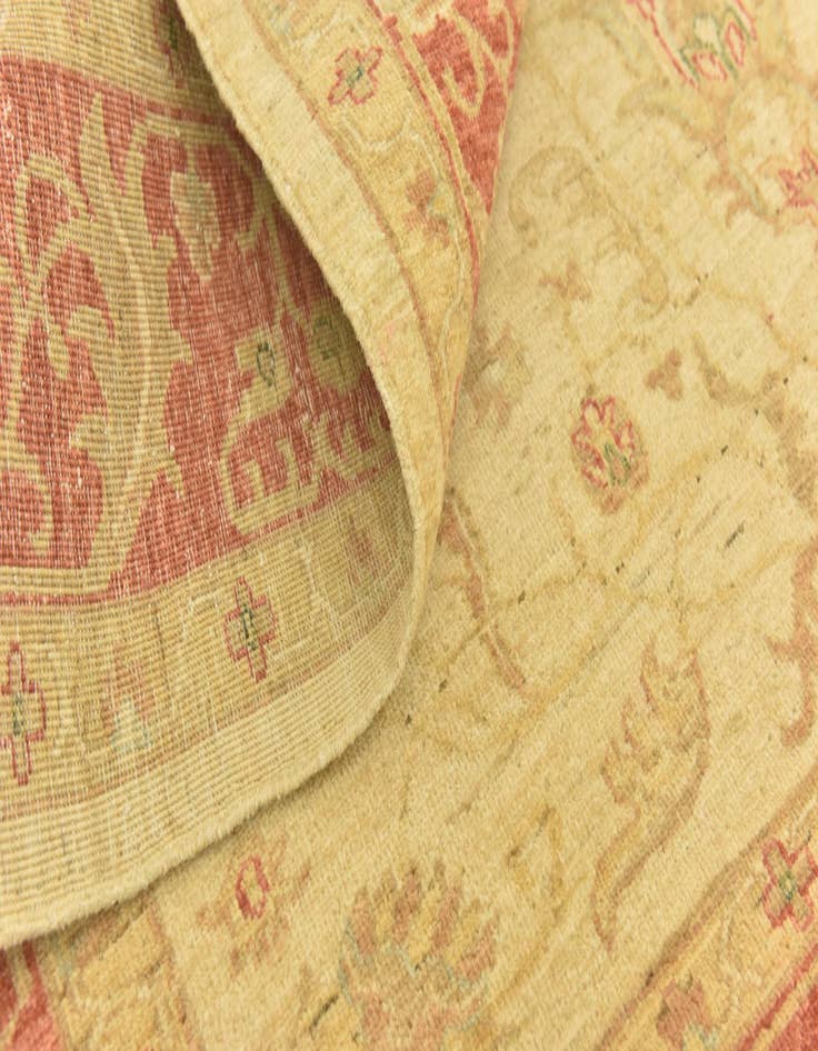 Detail image of  5' 9 x 6' 8  Hand Knotted Peshawar Ziegler Rug