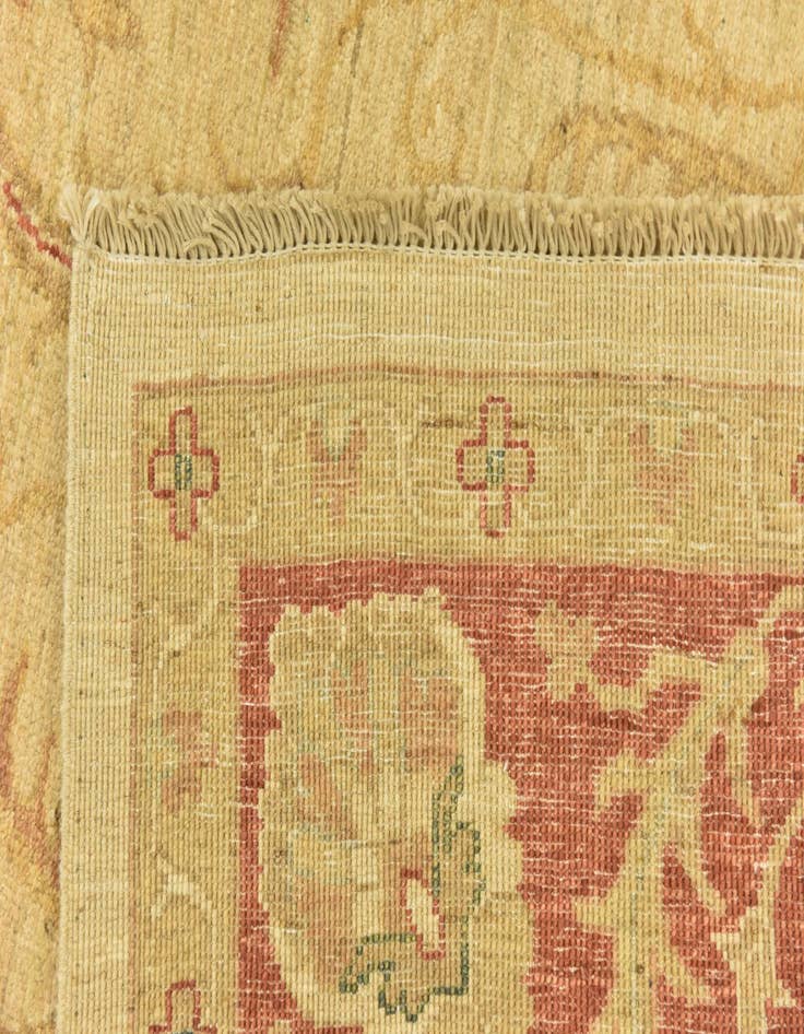 Detail image of  5' 9 x 6' 8  Hand Knotted Peshawar Ziegler Rug