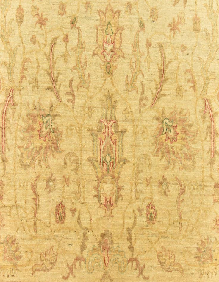 Detail image of  5' 9 x 6' 8  Hand Knotted Peshawar Ziegler Rug