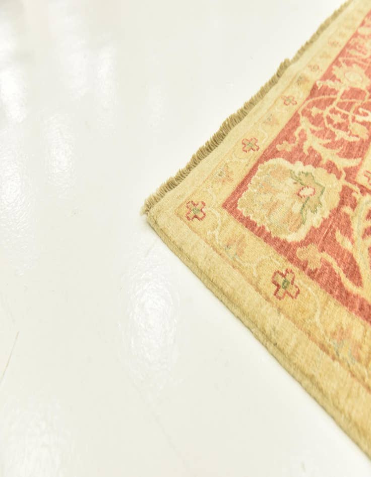 Detail image of  5' 9 x 6' 8  Hand Knotted Peshawar Ziegler Rug